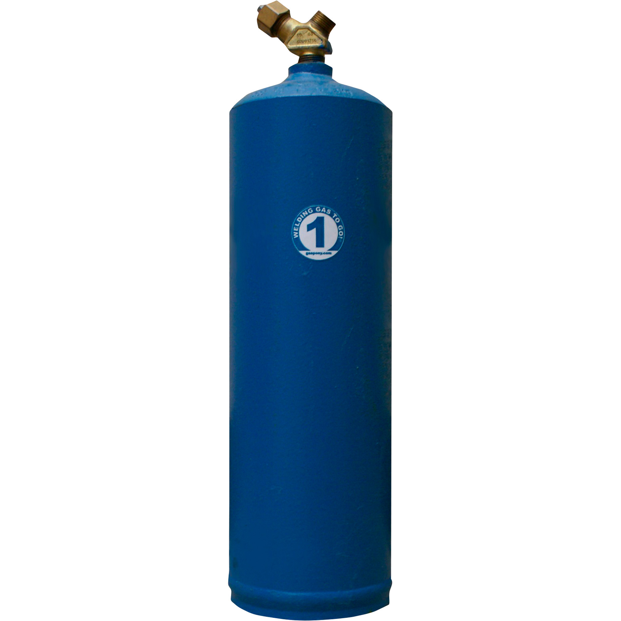 Thoroughbred Acetylene Gas Cylinder, Size 1, 10CF Northern Tool